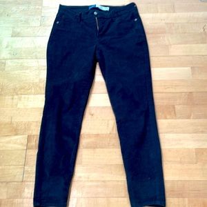 Blue corduroy skinny pants. Sz 6